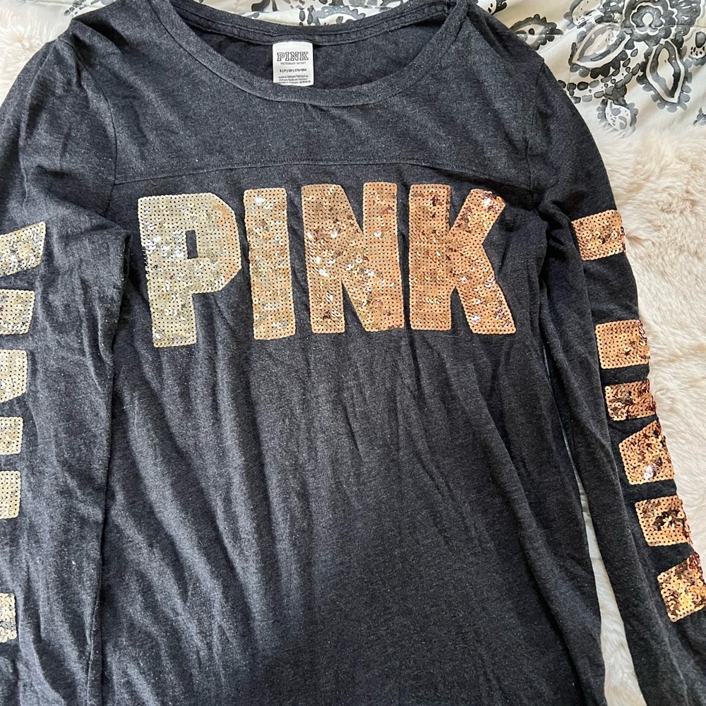 Pink bling shirt